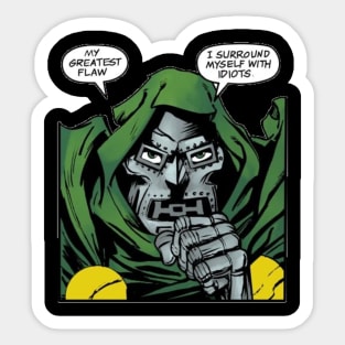 Doctor Doom Sticker